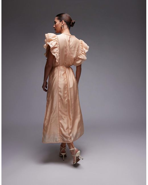 & Other Stories Gray – midaxi-kleid