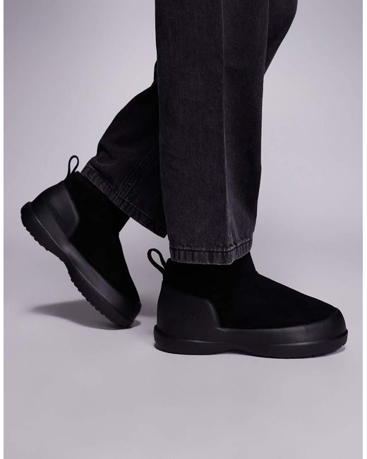 Moon Boot Black Moonboot Mezzaluna Boot