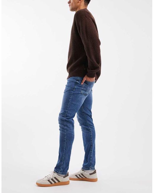Only & Sons Blue Loom Slim Fit Jeans for men