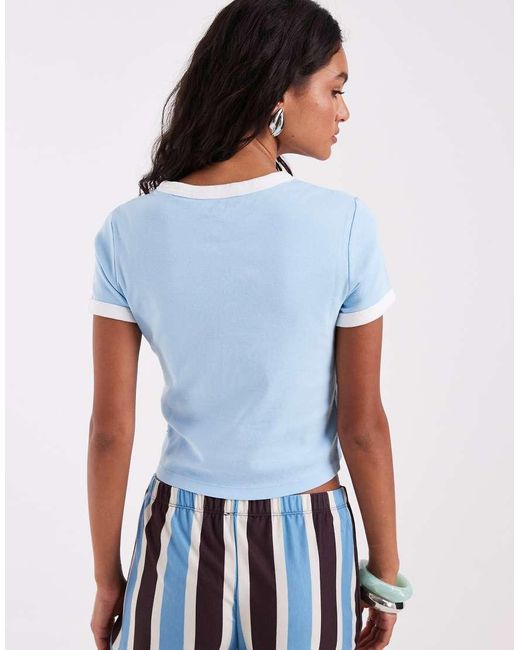 Levi's Blue Argentina Mini Ringer T-shirt