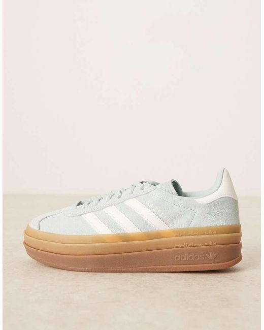 Adidas Originals Natural Gazelle Bold Trainers
