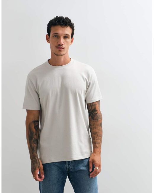 Hollister Gray Relaxed Everyday T-shirt for men