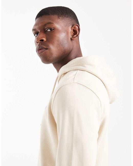 Levi's Natural Hoodie With Small Batwing Logo for men