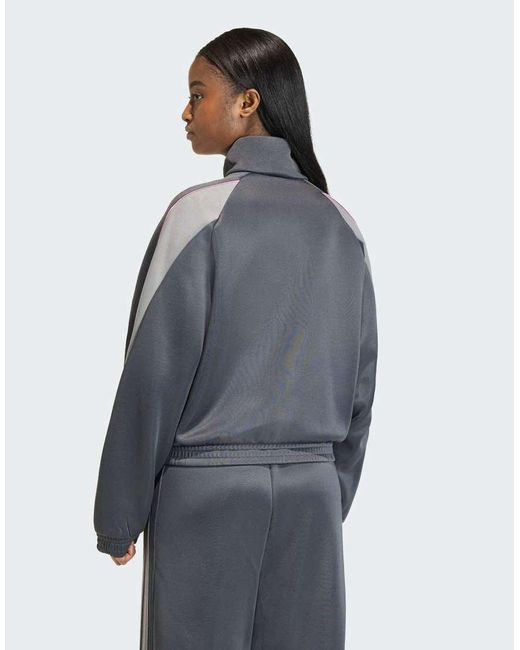 Adidas Originals Gray Stadium Tracktop