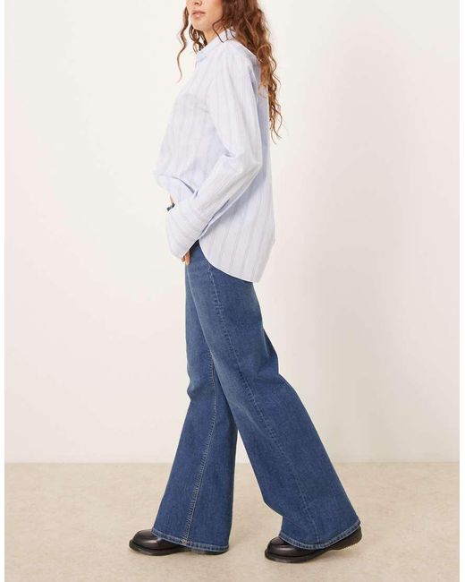 JJXX Blue Rome Flared Jeans