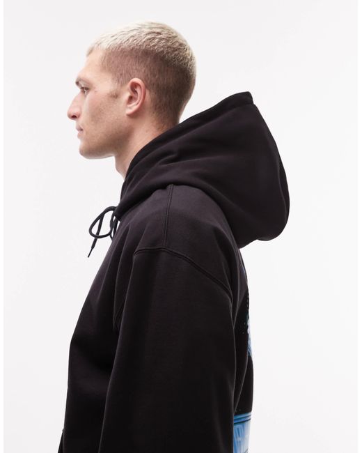 Electric boogie - sweat à capuche oversize à enfiler Carhartt pour homme en coloris Blue