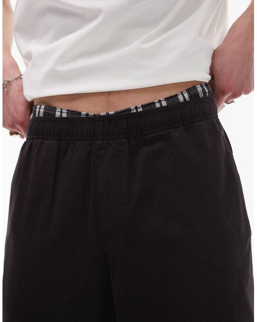 Topman Gray baggy Fit Chino Twill Pants for men
