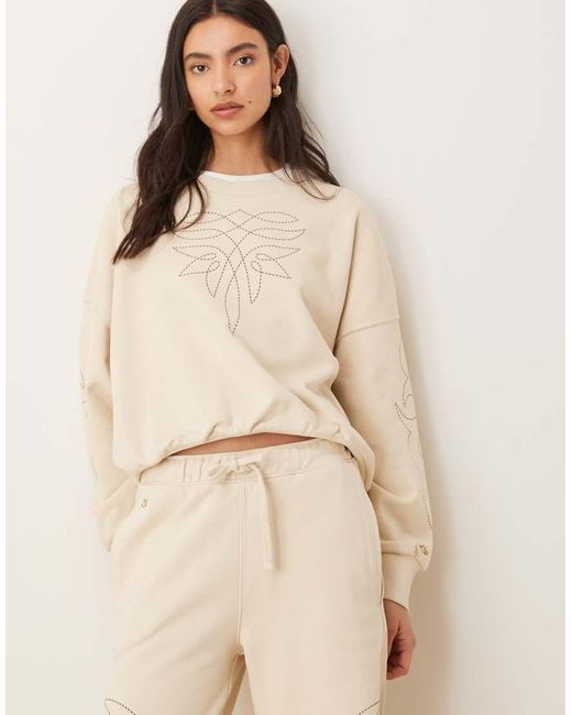 Wrangler Natural X Lainey Wilson Cowboy Co-ord Sweatshirt