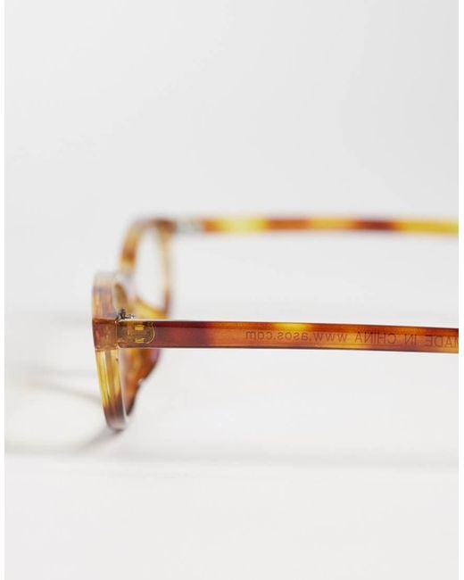 ASOS Natural Slim Oval Square