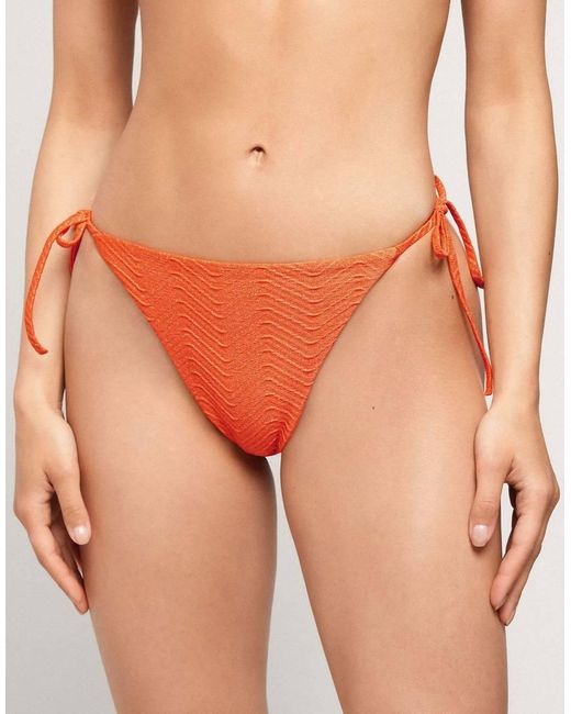 Tezenis Orange Brasilian Sparkling Touch