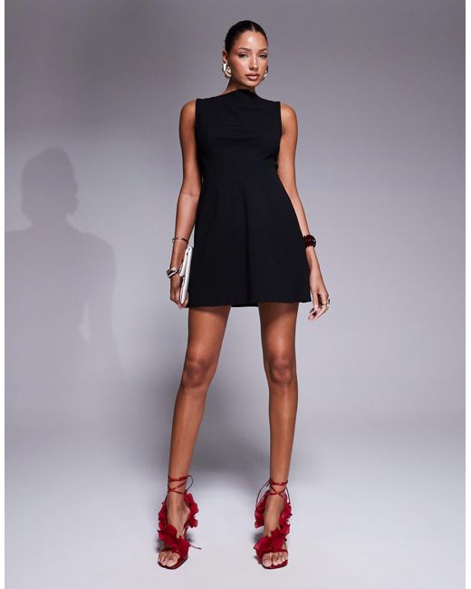 ASOS Blue – ärmelloses minikleid