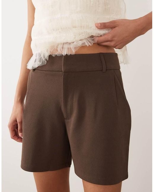 Jdy Natural Tailored Shorts