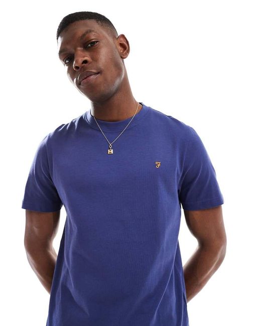 Camiseta Medio Danny De Farah de hombre de color Blue