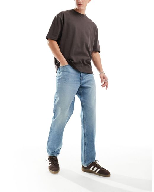 ASOS Blue Dad Jeans for men
