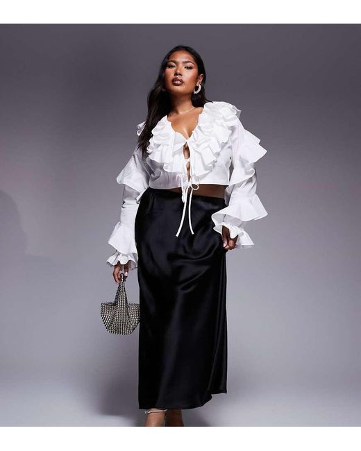 ASOS Curve in het White