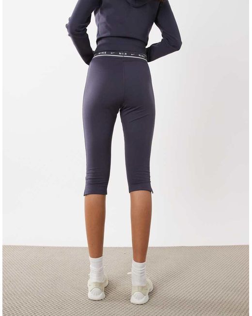 Nike Black Chill Jersey Cappri's