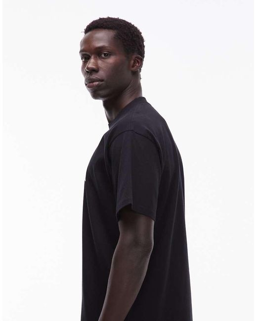 Carhartt Blue Experimental Relaxed T-shirt for men