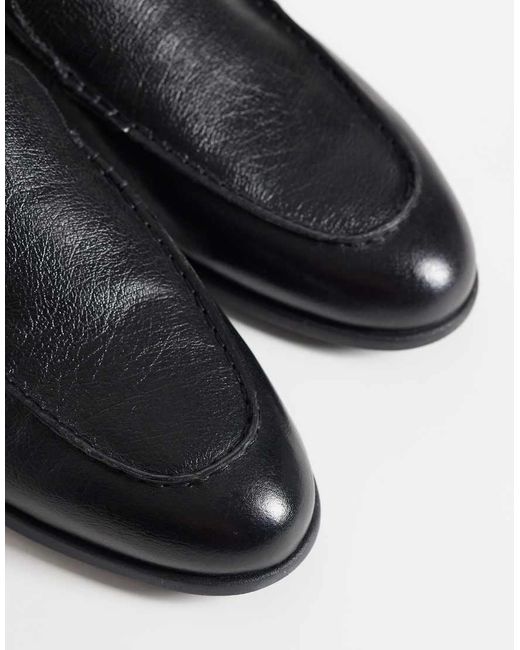 Calvin Klein Black Leather Loafer for men