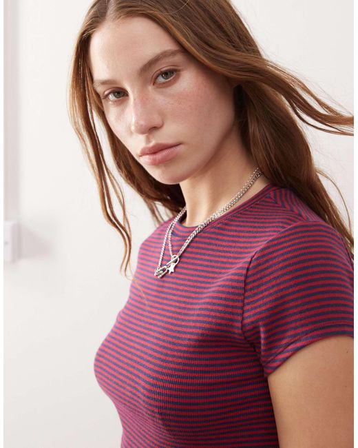 PacSun Brown Striped Baby T-shirt