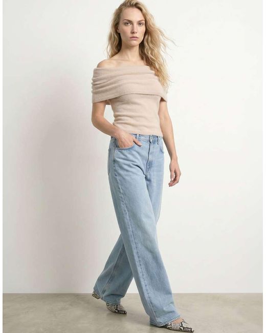 Top HYPEDROP de color Natural