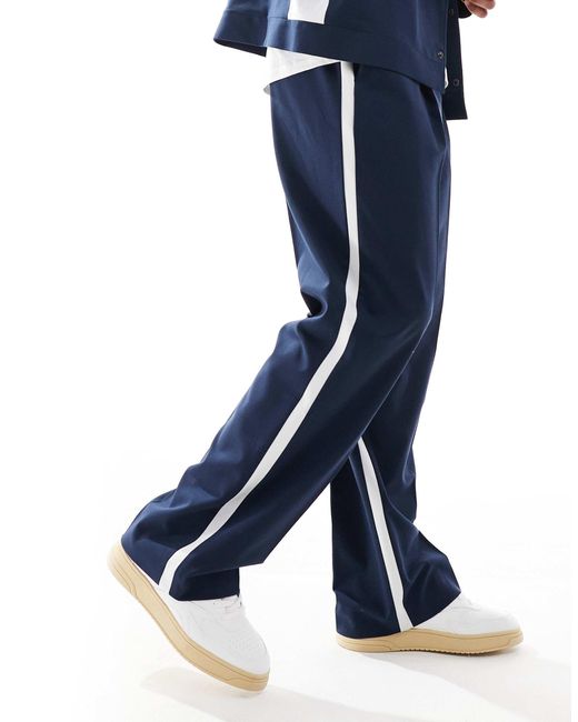 Pantalon homme bande latérale sale