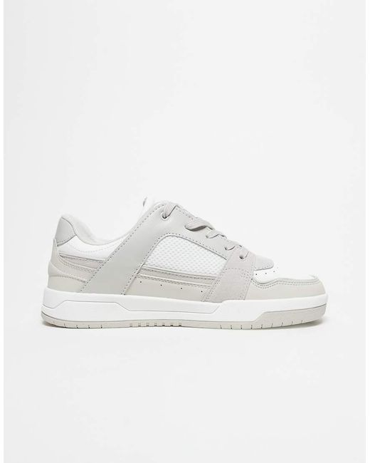 ASOS Blue Multi Panelled Trainers for men