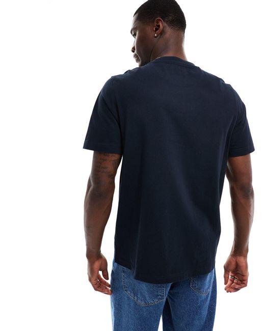 Farah – danny – kurzärmliges t-shirt in Blue für Herren