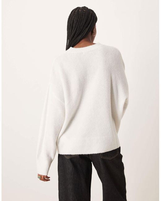 Jdy White – strickpullover