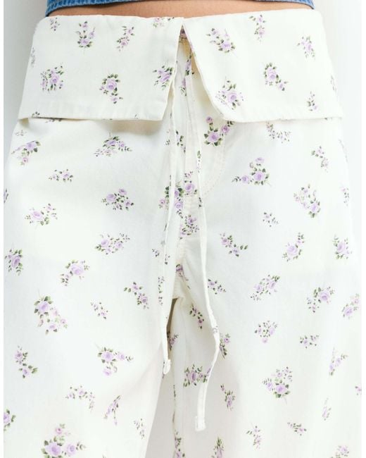 Pull&Bear White – hose