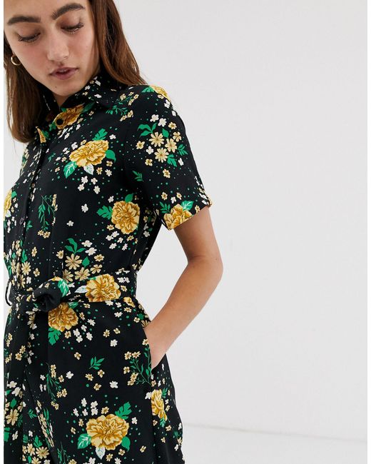 monki floral jumpsuit