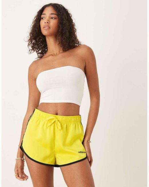 Adidas Originals Yellow Sprinter Shorts