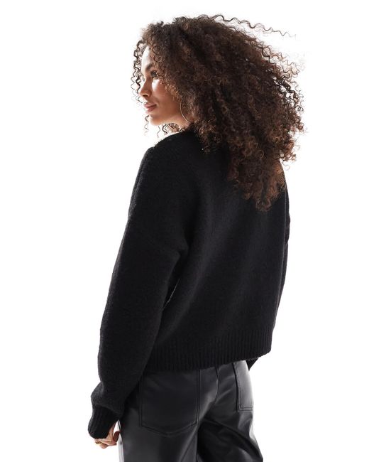 ONLY Black – langärmliger pullover