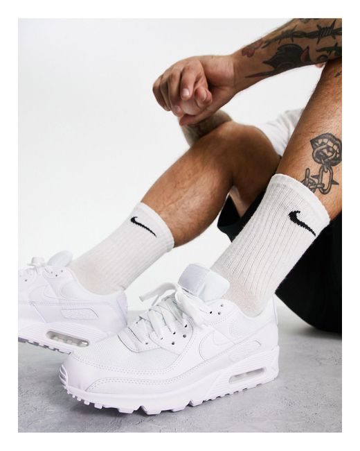 Nike White Air Max 90 Recraft Trainers for men