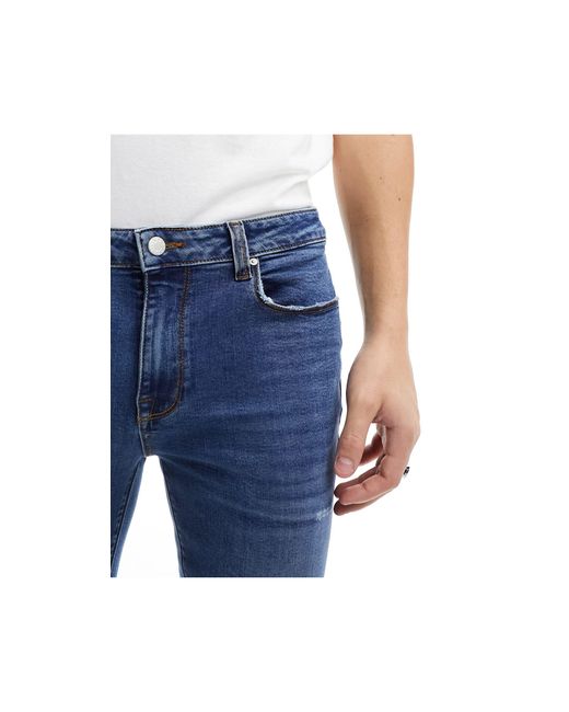 ASOS – hautenge jeans mit power-stretch in Black für Herren