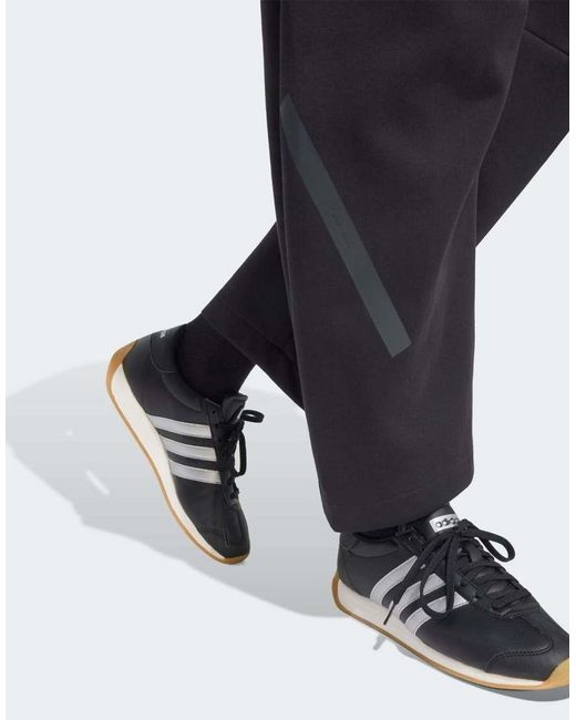 Adidas Originals Black Adidas Z.n.e. Open Hem Pant