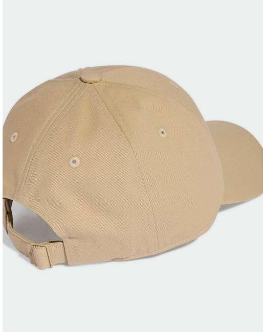 Adidas Originals Natural Adicolor Classic Trefoil Baseball Cap
