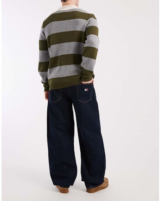 Tommy Hilfiger Blue Jaimie Relaxed Straight Fit Jeans for men