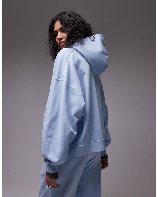 Carhartt Blue – benton – kapuzenpullover