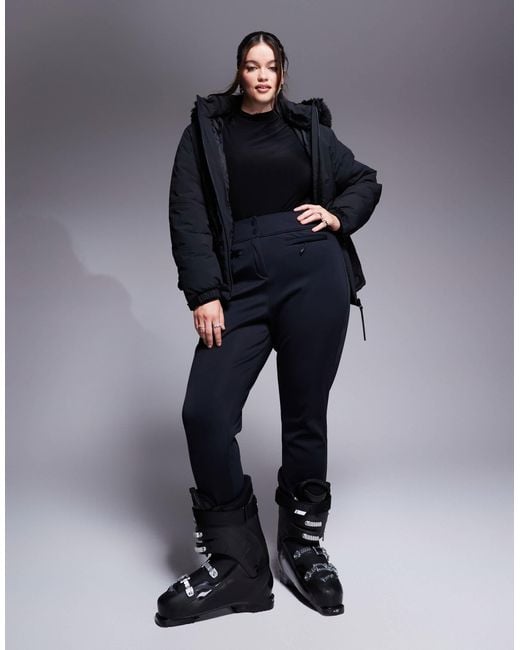 ASOS 4505 Ski & Snow Blue 4505 curve – ski – softshell-skihose mit engem schnitt