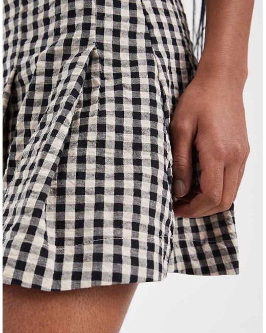 ASOS Multicolor Pleat Front Co-ord Shorts