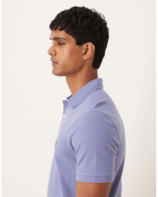 Polo manches courtes à logo sur la poitrine Abercrombie & Fitch pour homme en coloris Blue