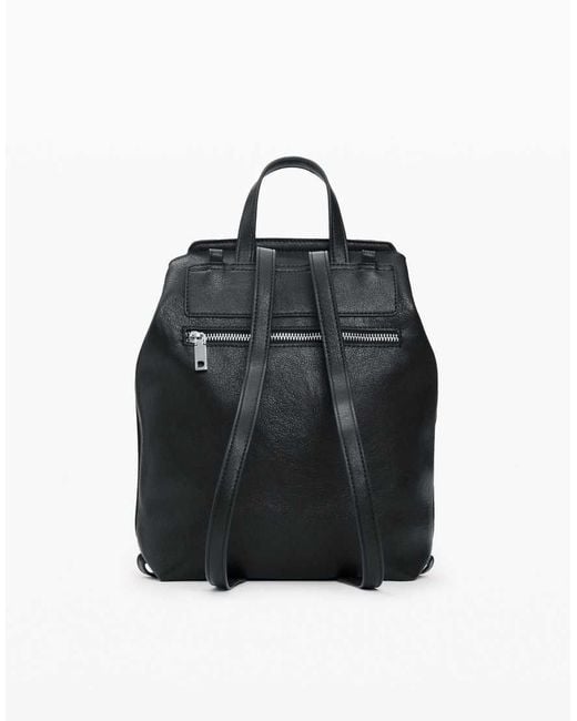 Desigual Black Medium Braided Backpack