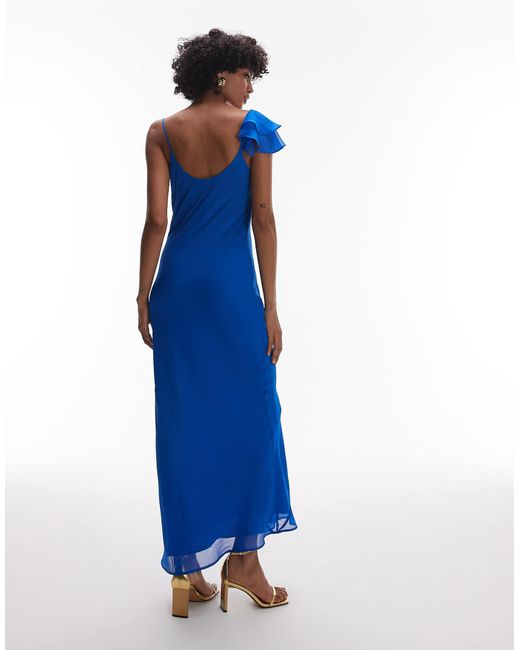 Robe TOPSHOP en coloris Blue