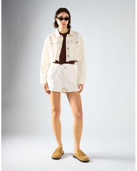 Glamorous White Denim Jacket