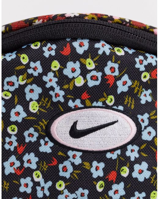 nike floral fanny pack