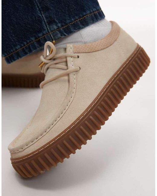 Torhill di Clarks in Blue da Uomo