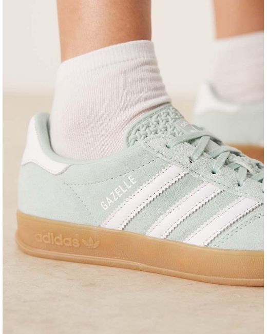 Adidas Originals Natural Gazelle Indoor Trainers