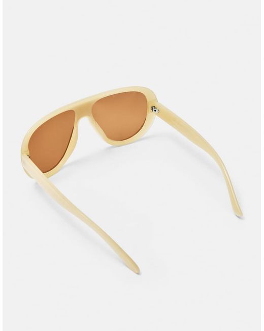 Occhiali Da Sole Modello Aviatore di Pull&Bear in Brown