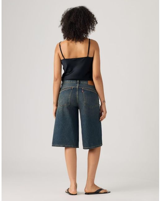 Levi's Blue Super Baggy Jort