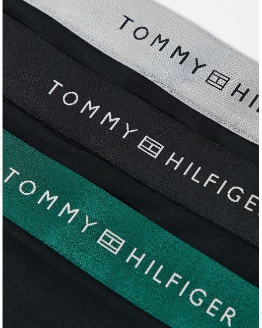 Signature essential - lot Tommy Hilfiger pour homme en coloris Black